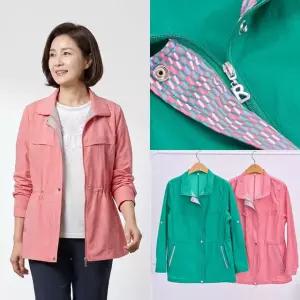 엄마옷 마미소 썸머 사파리 국내생산 여름 바람막이 고퀄리티 할머니 빅사이즈 40 70 마담 중년 여성 옷