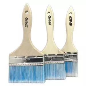 [콩심팥심]목재 손잡이 붓 2인치3인치 평붓 브러쉬 인테리어 수성용 페인트 diy