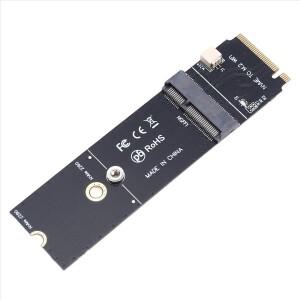 A46U NGFF M.2 A+E 키-NVMe PCI-E SSD 포트 변환기 어댑터(AX200 AX210 8265 7260AC WiFi BT 무선 카드용)