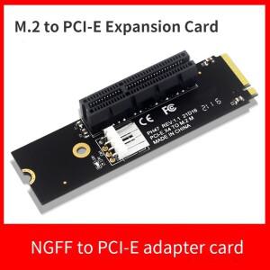 NGFF M.2 PCI-E 4X 라이저 카드로 변환 M2 M 키 PCIe X4 어댑터로 CAA