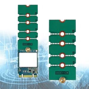 M2 NGFF NVME 확장 전송 카드 2230 2242 2260-2280 항공기 긴 크기 변경 SSD 어댑터