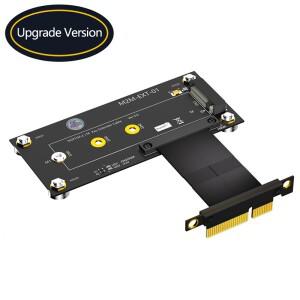 마그네틱 패드 익스텐션 케이블 확장 보드 M.2 NVME 키 M-PCI 익스프레스 X4 2230 2242 SSD 지원 10cm