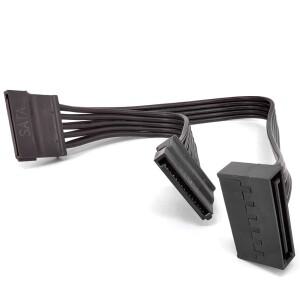 SATA 전원 공급 장치 케이블 하드 디스크 HDD SSD PCIE WLAN 어댑터 카드용 2 마이닝 익스텐션 15 핀