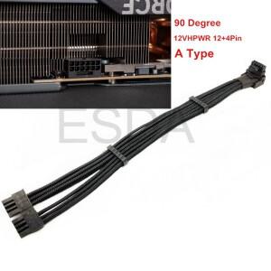 커세어 호환 듀얼 CPU 8핀 남성 - 12VHPWR PCIE 5.0 16핀 ATX3.0 600W RTX40 Seris 4090 그래픽 카드용 모