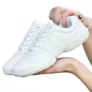 치어슈즈 치어리딩운동화 팀응원 피트니스신발 체조용 퍼포먼스 대회 여자 플랫 경량