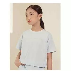 탑텐 키즈 여아 수퍼 스트레치 크롭 반팔티MKF2TS24033 517745