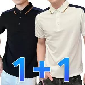 [하프클럽/]남자 피케 반팔티 카라넥 운동 골프 유니폼 상의 단체티 남자 유