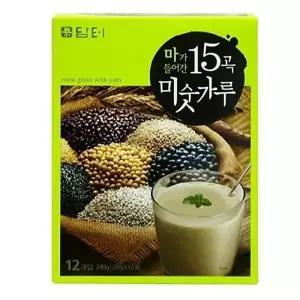 담터 마 가들어간 15곡 미숫가루 12T 율무차 메밀차 둥굴레차 결명자차 (W8E45B5)