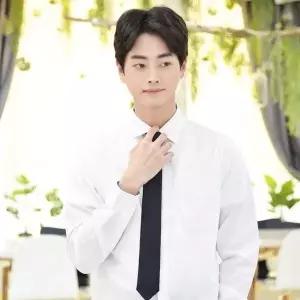 GBM 남성 고급 스판 와이셔츠 기본핏 남자 교복셔츠 학생복 교복남방 (W972B3A)