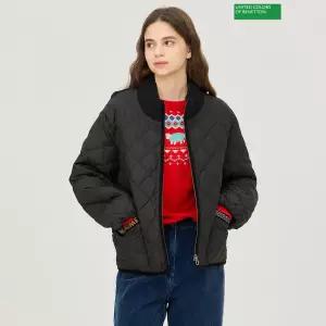 베네통 강아지 인타샤 집업 구스 패딩 BAPD664611305525