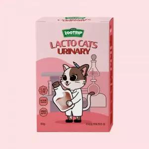 주트립 고양이 유산균 락토캣츠 U 요로 장 위 면역 눈 건강 60g 1개