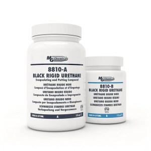 MG CHEMICALS 포팅 키트 375ML 우레탄 블랙 2파트 리지드 컴파운드 8810