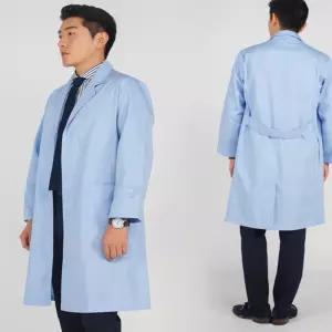 의사가운 연하늘색 (남/여) 실험실가운