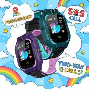 빔시계 스마트 시계 2G 위치 추적기 SOS 안전 카메라 음성 전화 통화 채팅 SMARTWATCH