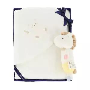 [압소바](마산점)[압소바 26FW 아기임신출산선물]소밍모달 패딩싸보+말 딸랑이인형세트(A1C10910/A1A36...