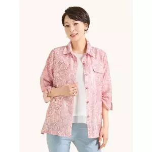 [Elegance Madam]포레스트 리오셀 셔츠형 자켓 KYU2JK03_P425683310