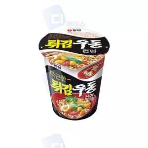 농심 튀김우동 소컵15개 컵라면 튀김우동용기 튀김우동15개 (W1144DB)