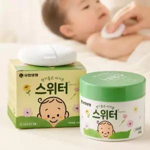 스위터 베이비 파우더 100g 땀띠 분 신생아 아기 겨드랑이 성인 엉덩이 유아