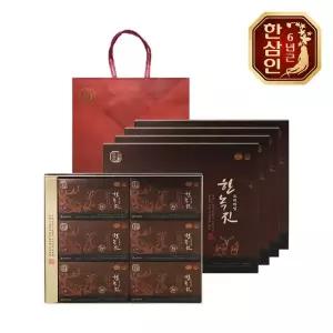 [농협홍삼] 한삼인 한녹진 프리미엄 60ml 30포 4세트+쇼핑백