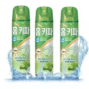 홈키파 수성 모기향 허브향 모기퇴치 에어졸 3개