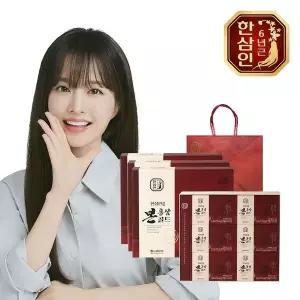 [한삼인][농협홍삼] 한삼인 홍삼본골드 50ml 30포 3세트+쇼핑백[35905670]