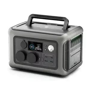 올파워스 R600 휴대용 파워스테이션 299Wh 인산철 배터리 600W(1200W 서지) AC 출력으로 야외 캠핑 RV