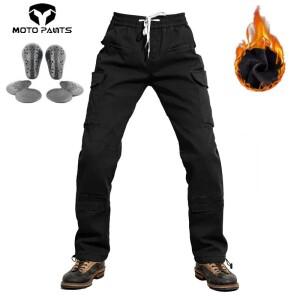 남성 청바지 자수 바이크 오토바이 바지 Pantalon Motocross 벨트 보호 장비 바이크 오토바이 운전 면허증