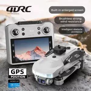 4DRC V34 드론 스크린 원격 제어 GPS 8k HD 카메라 5G WIFI 브러시리스 항공 사진 쿼드콥터
