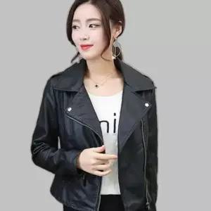 여성자켓 바이크 가죽 라이딩자켓 가죽점퍼 가죽코디