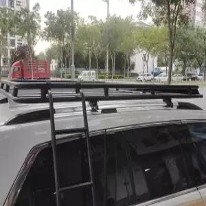 차량용 SUV 사다리 측면 루프랙 캠핑 도어 브라켓