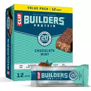 CLIF BUILDERS  프로틴 바 - 초콜릿 민트 맛   (12 개입)