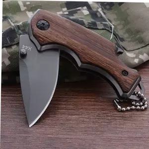 접이식 다용도칼 도마 키친툴 생존 나무손잡이 가벼운 캠핑