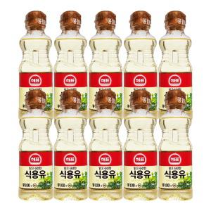 해표 맑고 신선한 콩 식용유 대두유 250mL X 10개