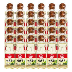 해표 맑고 신선한 콩 식용유 대두유 250mL X 30개