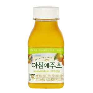 서울우유 아침에주스 제주감귤 210ml x 18입