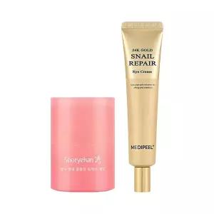 수려한 링클 볼륨업 립세린 레드 15ml + 메디필 24K 골드 아이크림 40ml