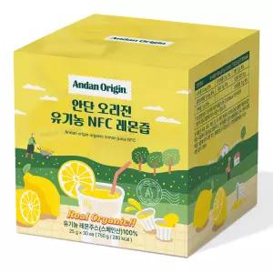안단오 NFC 레몬즙 30캡슐 100% 스페인 레몬수 원액