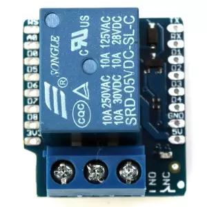 (정품) WeMos D1 Mini용 릴레이 실드 Relay Shield V2.0.0 소형
