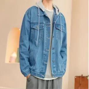 간절기 바람막이 청후드점퍼 남성청자켓 아웃도어 대학생 간절기 후드