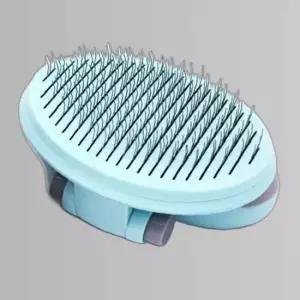 헬로도기 핸드브러쉬 블루 셀프원터치 슬리커브러쉬 스마트