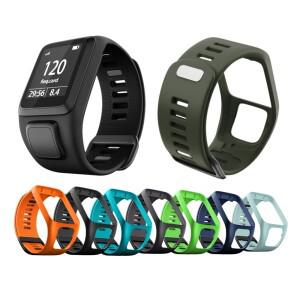 TomTom Runner 2 3 Spark 스포츠 시계 시리즈 Smartwatch 손목 밴드 용 Galaone 실리콘 스트랩 교체