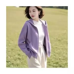 마킷3 여성 블루종 점퍼 쇼트 캐주얼 후드 코트 JEN1