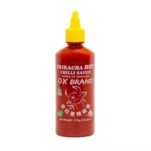 [미시마] OX 브랜드 스리라차 핫 칠리 소스 정통 태국 맛 텐 프리 할랄 인증 매운 요리 딜라이트