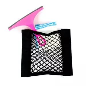 트렁크 그물망 수납 주머니 정리 간편한 부착
