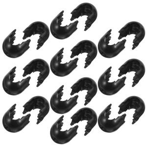 10Pcs 놀이터 로프 커넥터 고강도 플라스틱 클램프 클라이밍 네트 부착 야외 스포츠 고정 버클