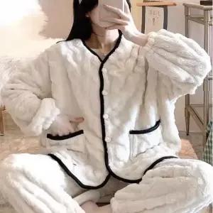 수면잠옷 (modoo) 플란넬 수면 잠옷 세트