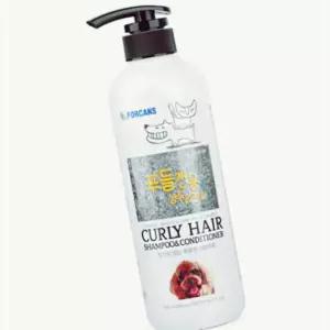 반려견 모발 샴푸 곱슬 린스 푸들 강아지 소품 위생적인 전용 550ml 8WCEDE7B5