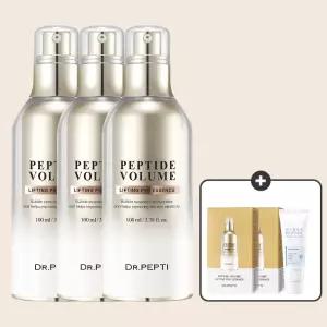 단 1회 사용으로 리프팅효과! 닥터펩티 펩타이드 볼륨 버블 리프팅 프로 에센스 100ml 3개세트