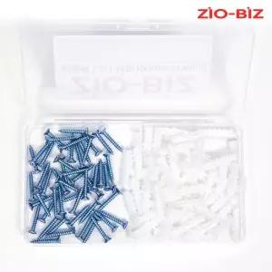 칼블럭 나사 세트 100pcs 6x30mm/나사못 콘크리트못 피스 앙카
