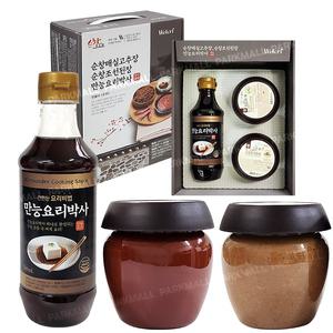 순창 고추장 된장 만능소스 선물세트 3호 (매실고추장 조선된장 깊은맛 양념장만들기 만능요리박사)